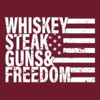 Whiskey Steak Guns Freedom Zipper Hoodie | Teevron