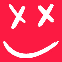 X Eyed Smiley Face X Eyes Smiling Zipper Hoodie | Teevron