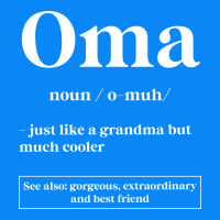 Oma Definition - Mother's Day Gift Zipper Hoodie | Teevron