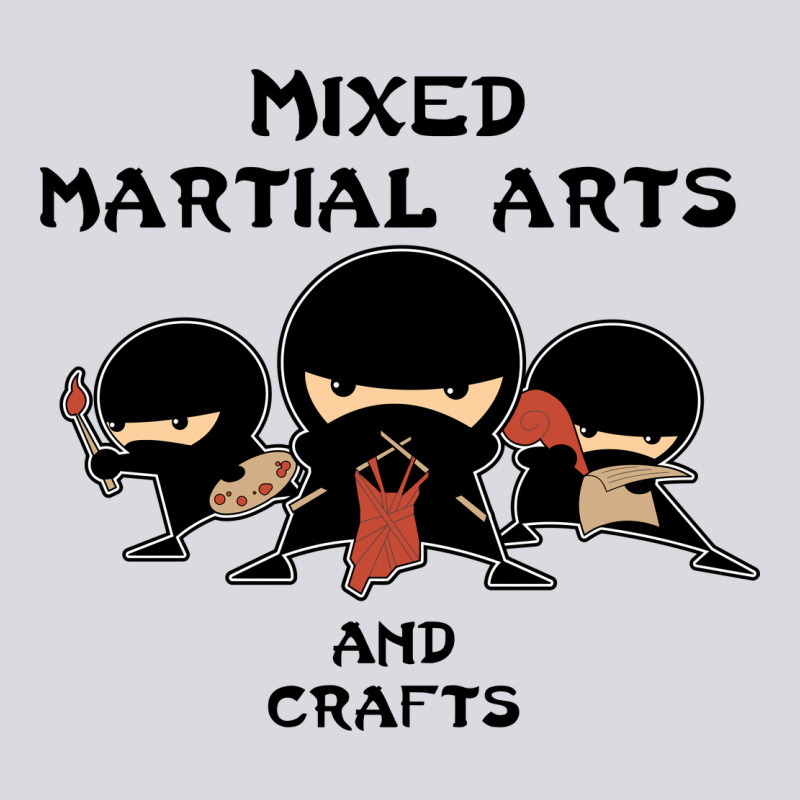 Mixed Martial Arts And Crafts Zipper Hoodie by artisFamous | Teevron