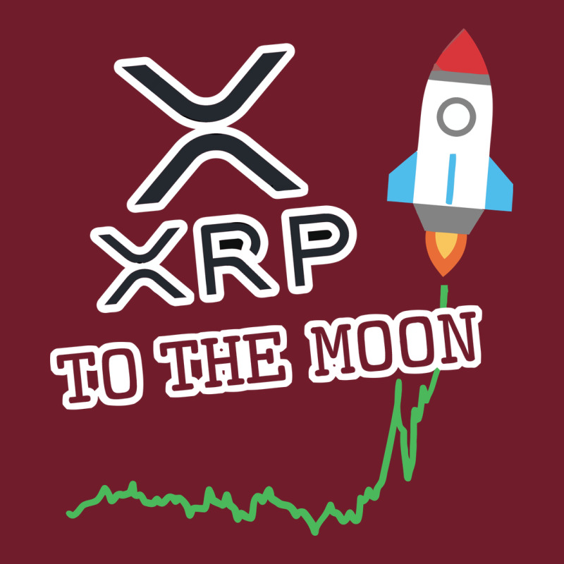 Xrp To The Moon Zipper Hoodie by artisFamous | Teevron