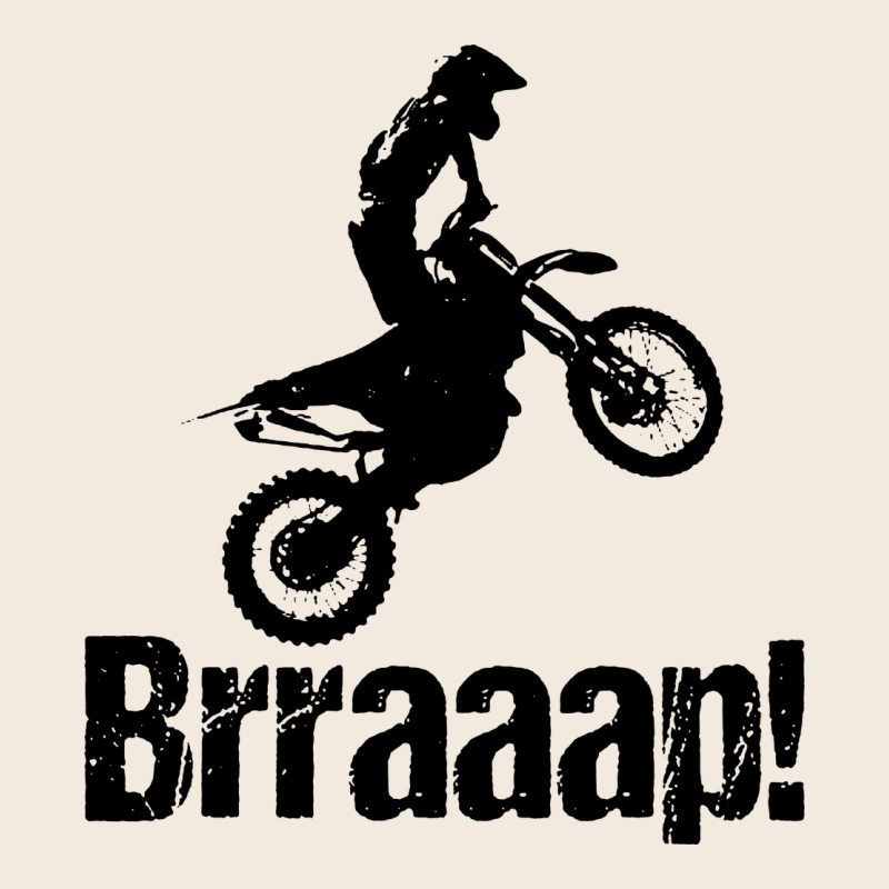 Brraaap Funny Dirt Bike Zipper Hoodie by artisFamous | Teevron