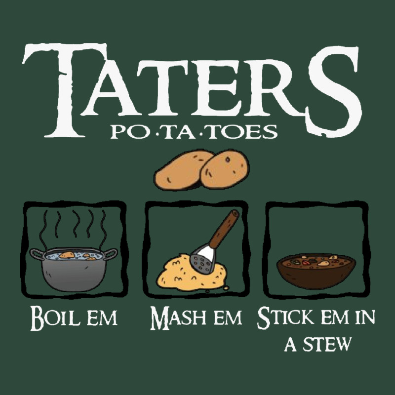 The Lord Of The Rings Taters Potatoes Recipe Zipper Hoodie by artisFamous | Teevron
