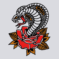 The King Cobra Snake And Rose Zipper Hoodie | Teevron