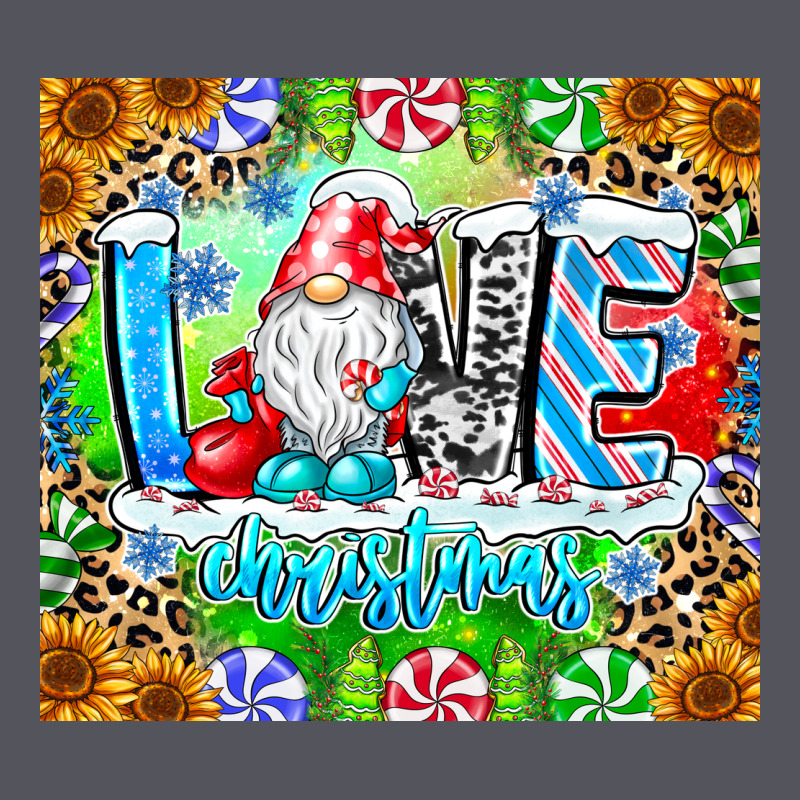 Love Christmas Gnome Vintage Hoodie by CowhideDigitalArt | Teevron