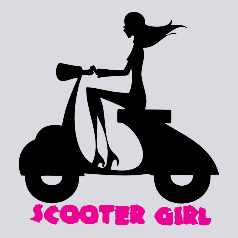 Scooter Girl Zipper Hoodie by artisFamous | Teevron