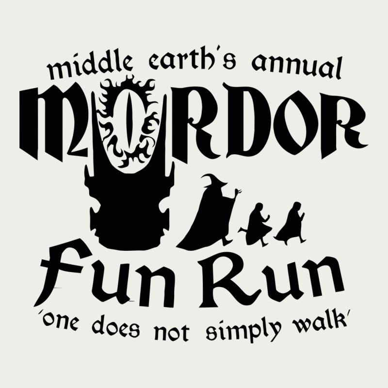 Mordor Fun Run Zipper Hoodie by artisFamous | Teevron
