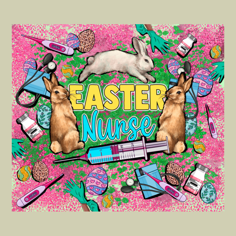 Easter Nurse Easter Day Tumbler Heavy Core Tee by HowdyJamesFarm | Teevron