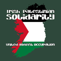 Irish Palestinian Solidarity Zipper Hoodie | Teevron
