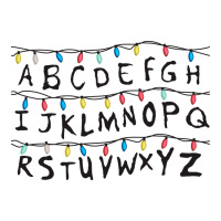 Stranger Lights Alphabet | Teevron