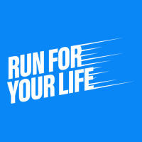 Run For Your Life Zipper Hoodie | Teevron