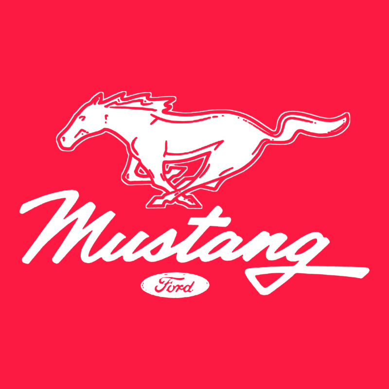 Mustang Pony Script Zipper Hoodie by artisFamous | Teevron