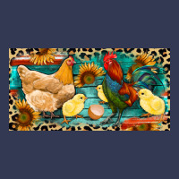 Chicken Rooster And Chicks With Leopard Heavyweight Hoodie | Teevron