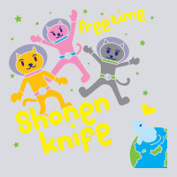 Shonen Knife Free Time Zipper Hoodie | Teevron