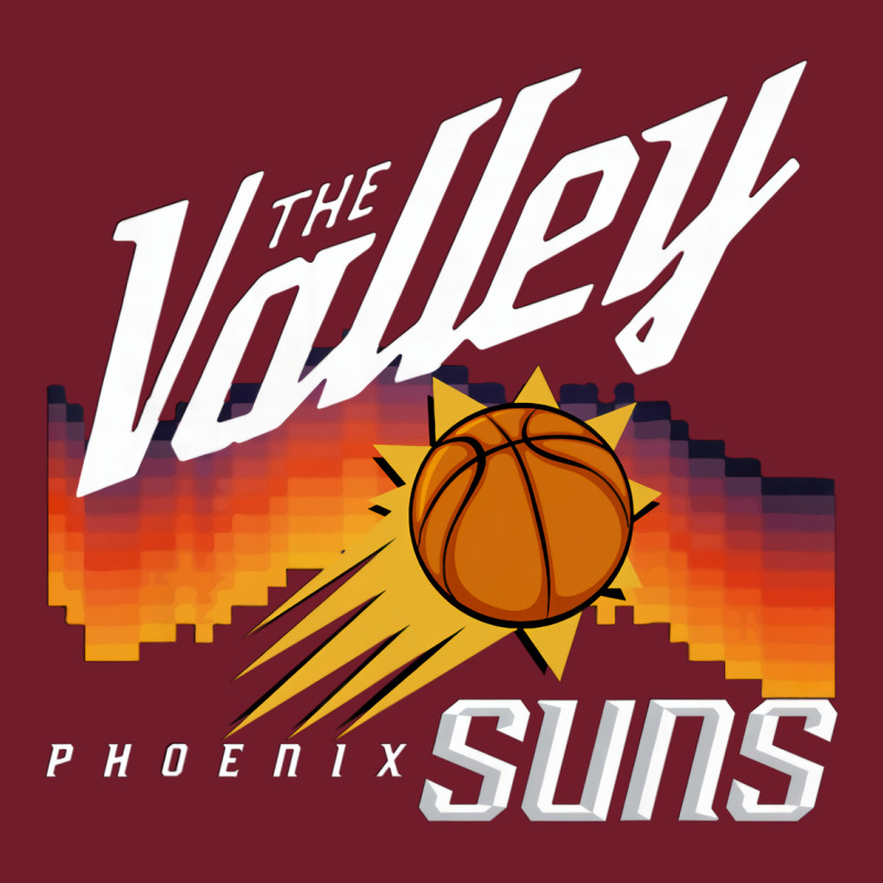 The Valley Oop Phoenix Basketball Retro Sunset Basketball T Shirt Zipper Hoodie by artisFamous | Teevron