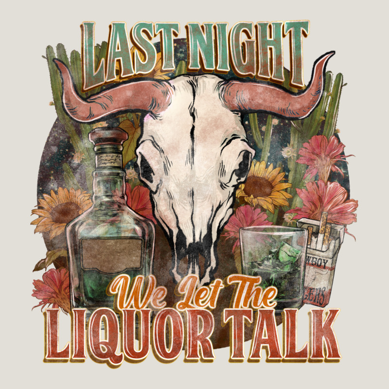 Last Night We Let The Liquor Talk Heavy Core Tee by HowdyJamesFarm | Teevron