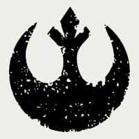 Distressed Rebel Alliance Symbol Zipper Hoodie | Teevron
