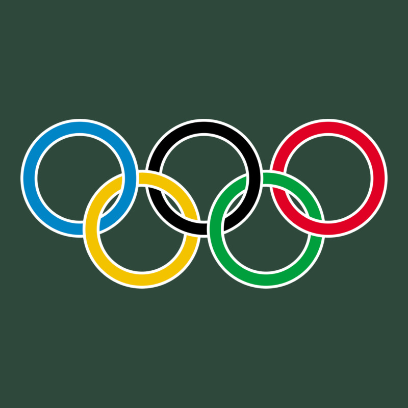 Olympic Rings Zipper Hoodie by artisFamous | Teevron