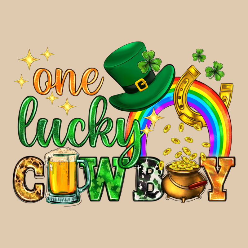 One Lucky Cowboy St. Patricks Day Classic Tee by HowdyJamesFarm | Teevron