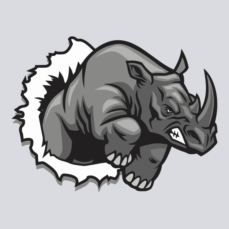 Rhino Zipper Hoodie by artisFamous | Teevron