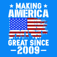 Vintage Making America Great Since 2009 Zipper Hoodie | Teevron