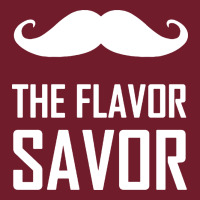 Mustache The Flavor Savor Zipper Hoodie | Teevron