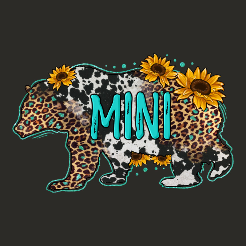 Baby Bear Mini Sunflowers Leopard Cowhide Mother's Day Heavy Core Tee by Jasminsmagicworld | Teevron
