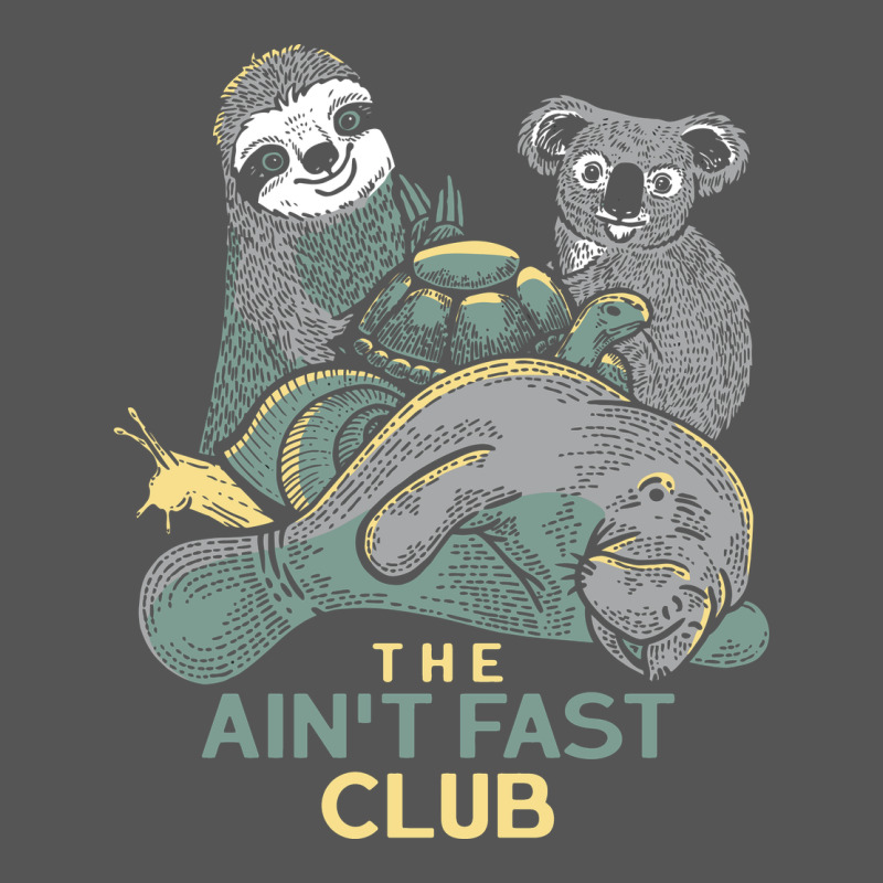 The Ain't Fast Club Zipper Hoodie by artisFamous | Teevron