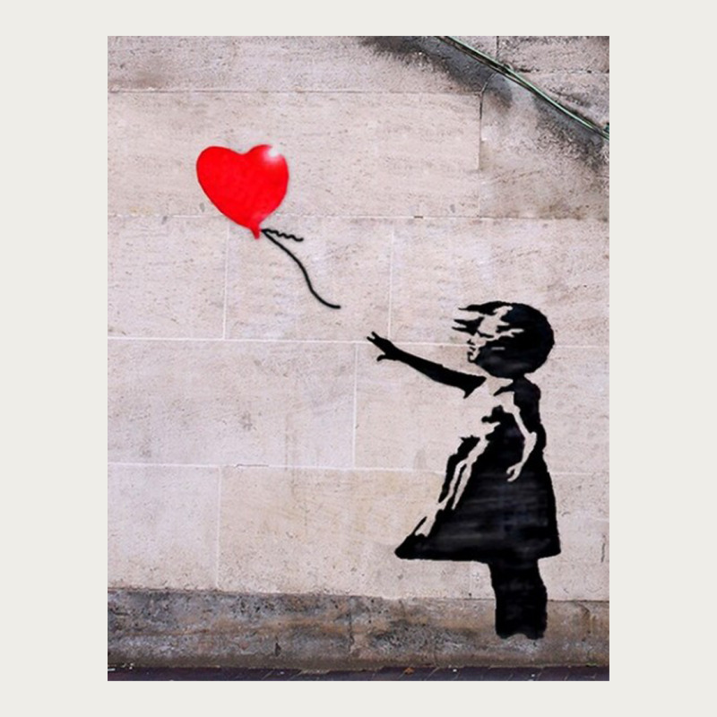 Banksy, Hope Zipper Hoodie by artisFamous | Teevron