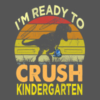 I'm Ready To Crush Kindergarten Dinosaur Back To School Kids T Shirt Zipper Hoodie | Teevron