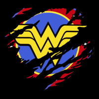 Tear Off Wonder Woman Shield Zipper Hoodie | Teevron