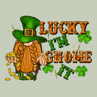 Lucky I'm Gnome It St. Patricks Day Ladies Tee | Teevron