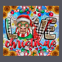Love Christmas Highland Cow Vintage Hoodie | Teevron