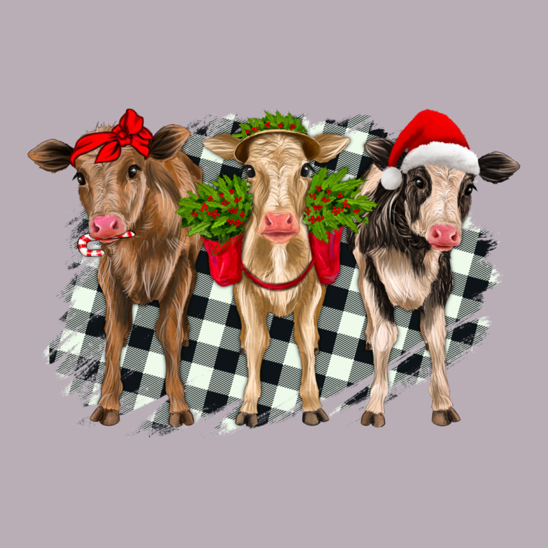 Christmas Heifers Front View Vintage Tee by RanaPortraitStore | Teevron