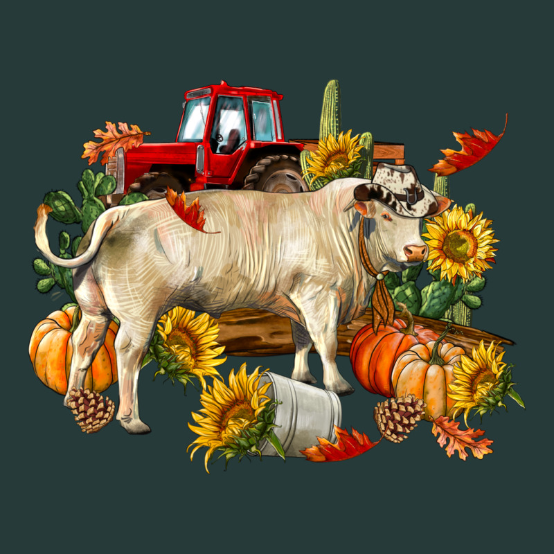 Fall Charolais Bull Premium Sweatshirt by RanaPortraitStore | Teevron