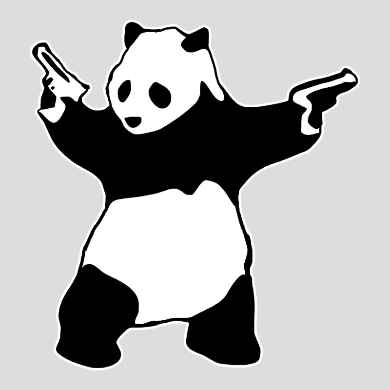 Banksy Panda Zipper Hoodie by artisFamous | Teevron
