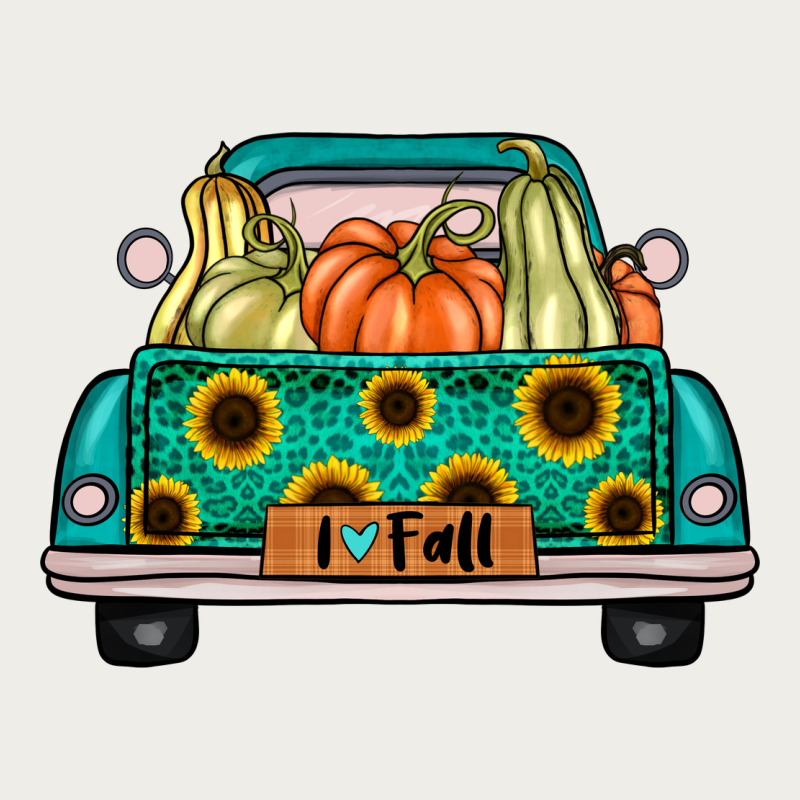 I Love Fall Truck Zipper Hoodie by artisFamous | Teevron