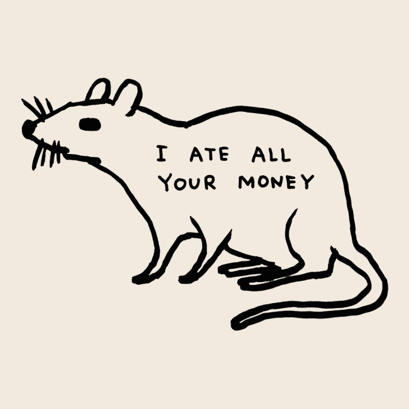 I Ate All Your Money Zipper Hoodie by artisFamous | Teevron