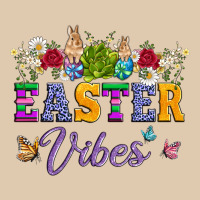 Easter Vibes And Butterfly With Bunny And Flowers Classic Tee | Teevron