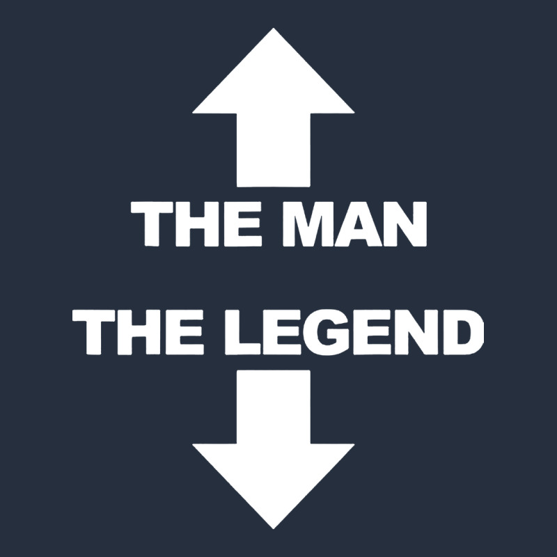 The Man The Legend Funny Adult Humor Zipper Hoodie by artisFamous | Teevron