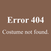 404 Costume Not Found In White Version Zipper Hoodie | Teevron