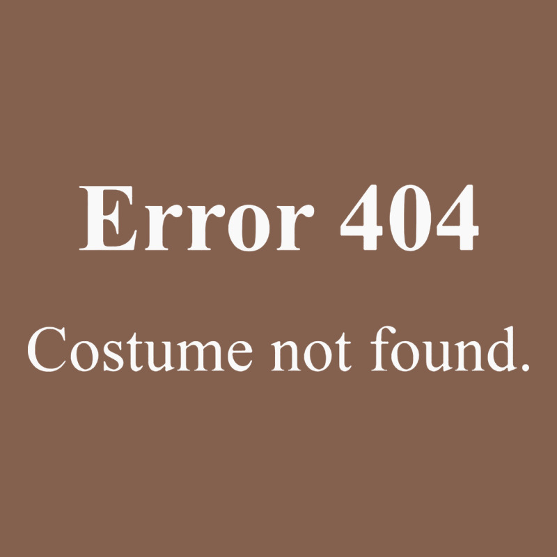 404 Costume Not Found In White Version Zipper Hoodie by artisFamous | Teevron