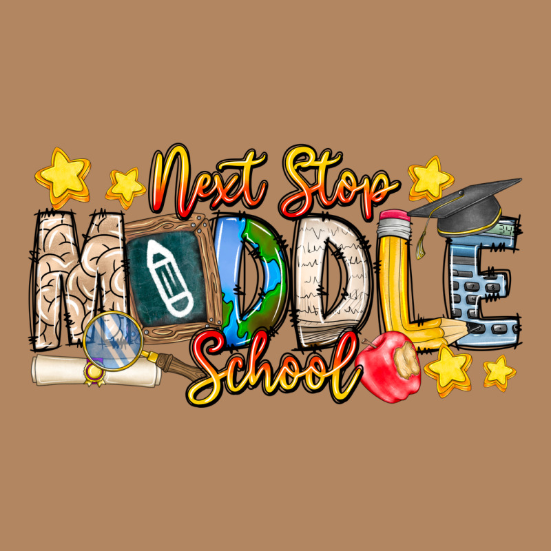 Next Stop Middle School Long Sleeve Tee by CowhideDigitalArt | Teevron