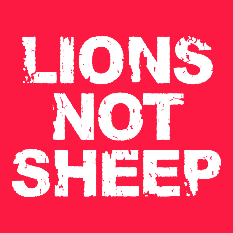Lions Not Sheep Zipper Hoodie by artisFamous | Teevron