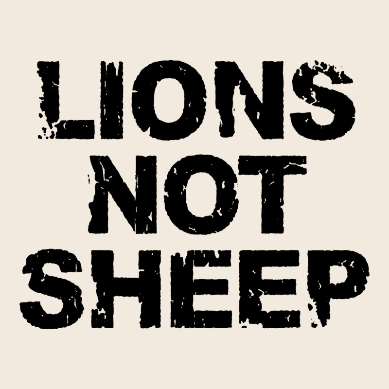 Lions Not Sheep Zipper Hoodie by artisFamous | Teevron