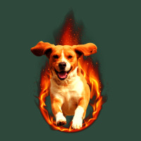 Dog In Fire Zipper Hoodie | Teevron