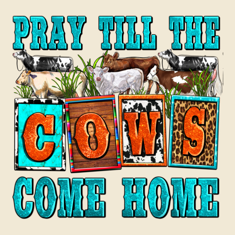 Pray Till The Cows Come Home Olivia Premium Tee by OliviaCreatesArt | Teevron