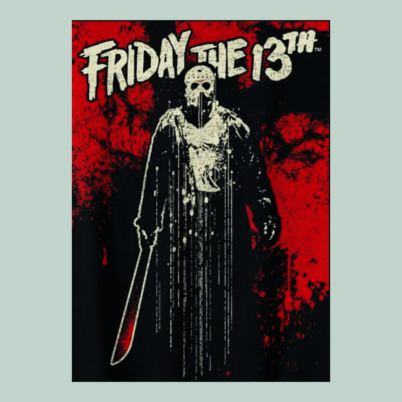 Friday The 13th Jason Drip Zipper Hoodie by artisFamous | Teevron
