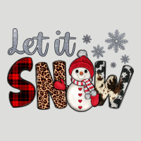 Let It Snow Snowman Zipper Hoodie | Teevron
