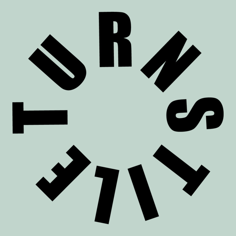 Turnstile Black On White Zipper Hoodie by artisFamous | Teevron